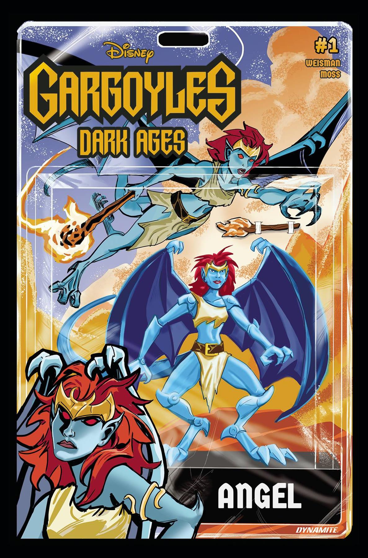 Gargoyles Dark Ages #1 Cvr F Action Figure Dynamite Comic Book