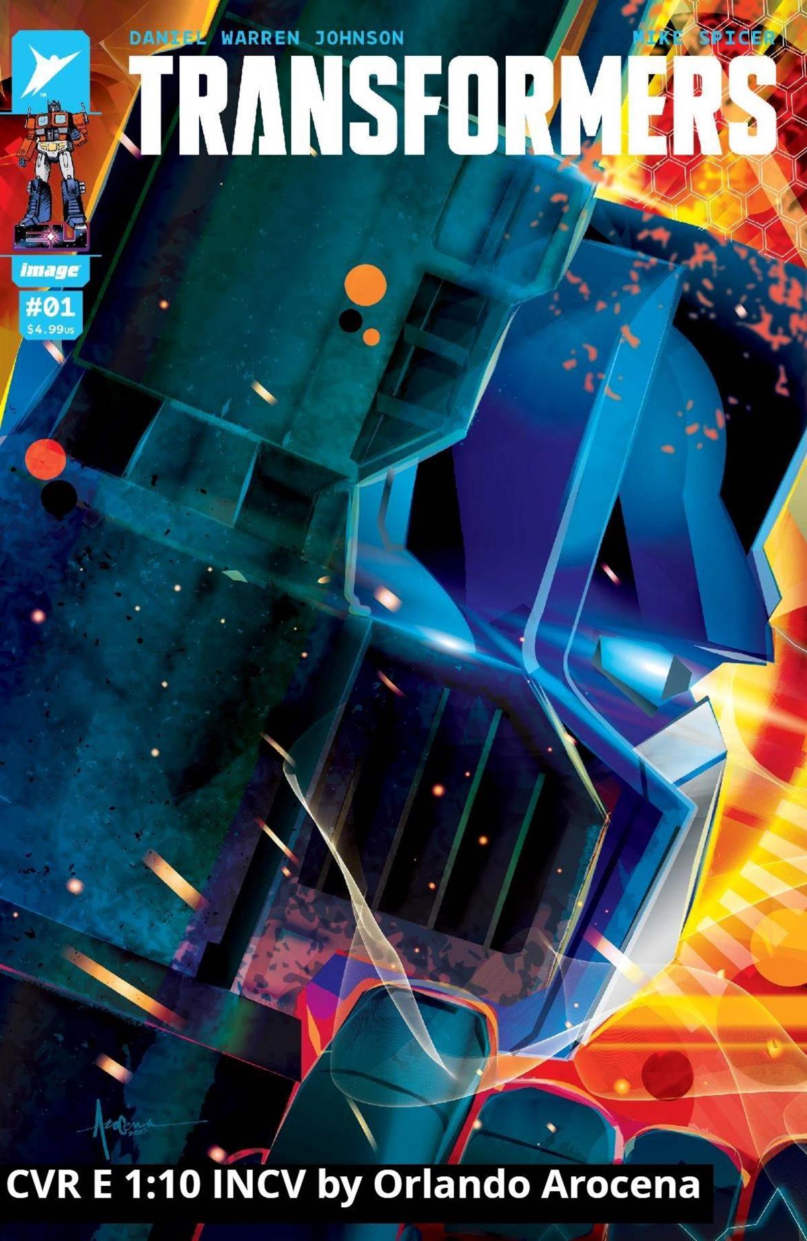 Transformers #1 Cvr E 10 Copy Incv Arocena Image Comics Buy-sell Comic Book