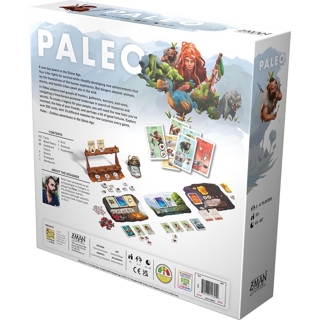 Paleo Board Game by Zman Games