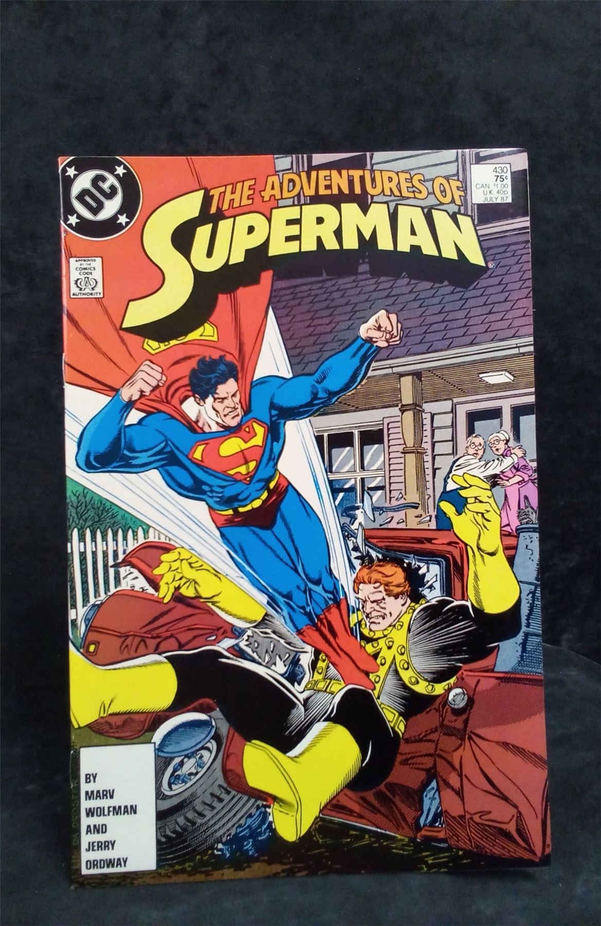 Adventures of Superman #430 1987 DC Comics Comic Book