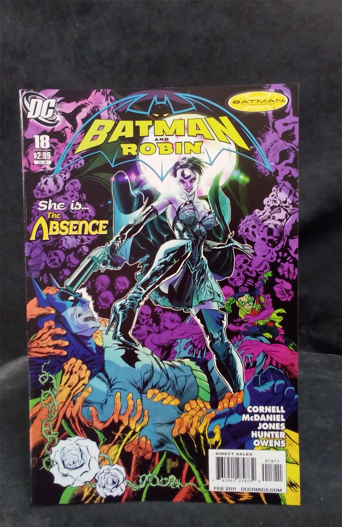 Batman and Robin #18 2011 DC Comicss Comic Book