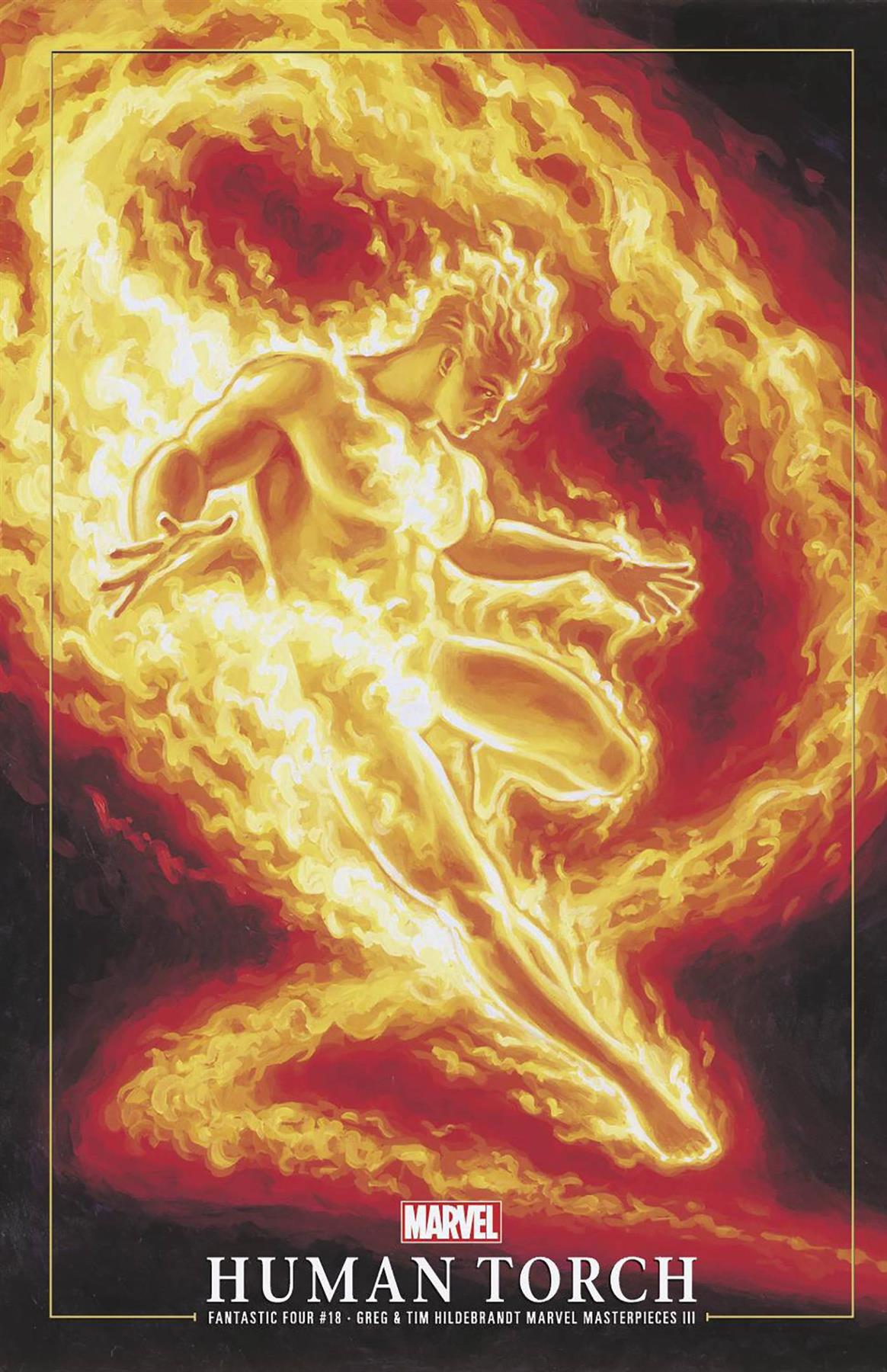Fantastic Four #18 Hildebrandt Human Torch Mmp Iii Var (Hildebrandt Human Torch Mmp Iii Var) Marvel Prh Comic Book 2024
