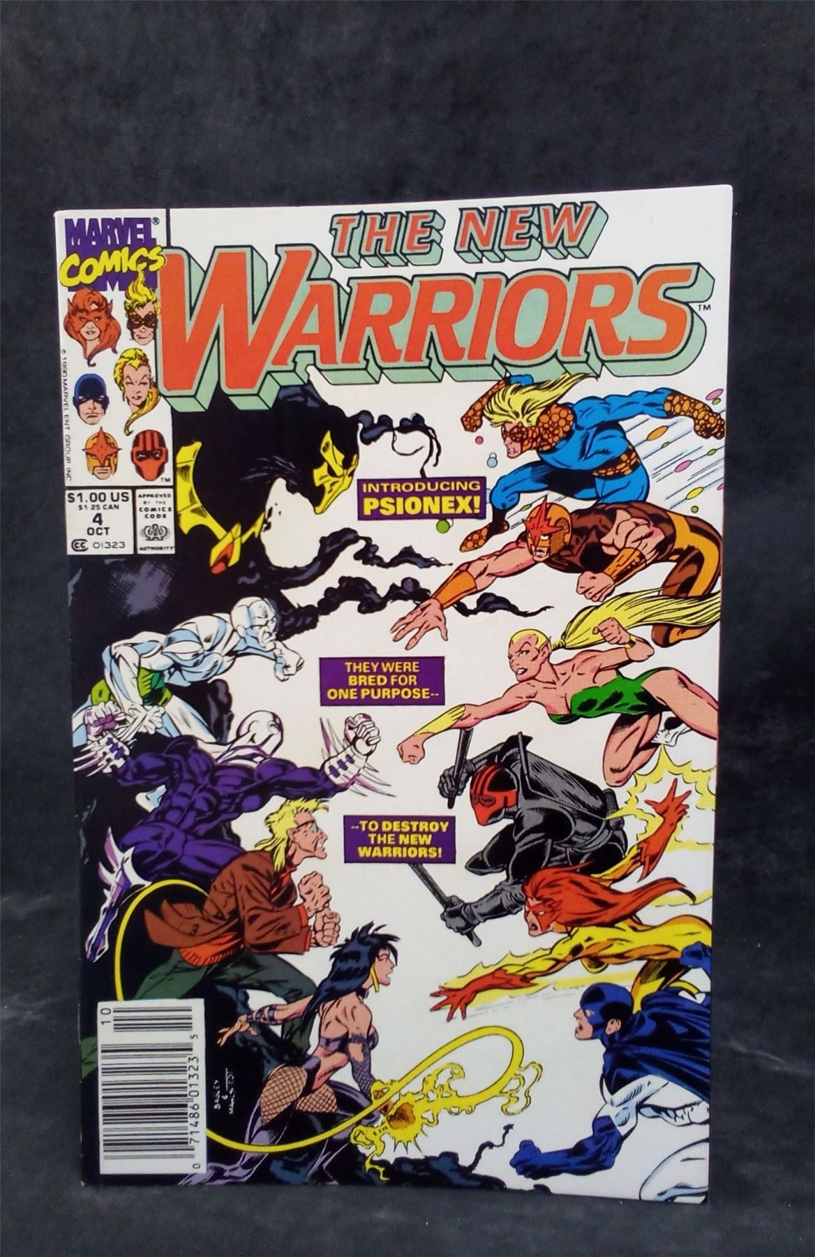 The New Warriors #4 1990 Marvel Comics Comic Book