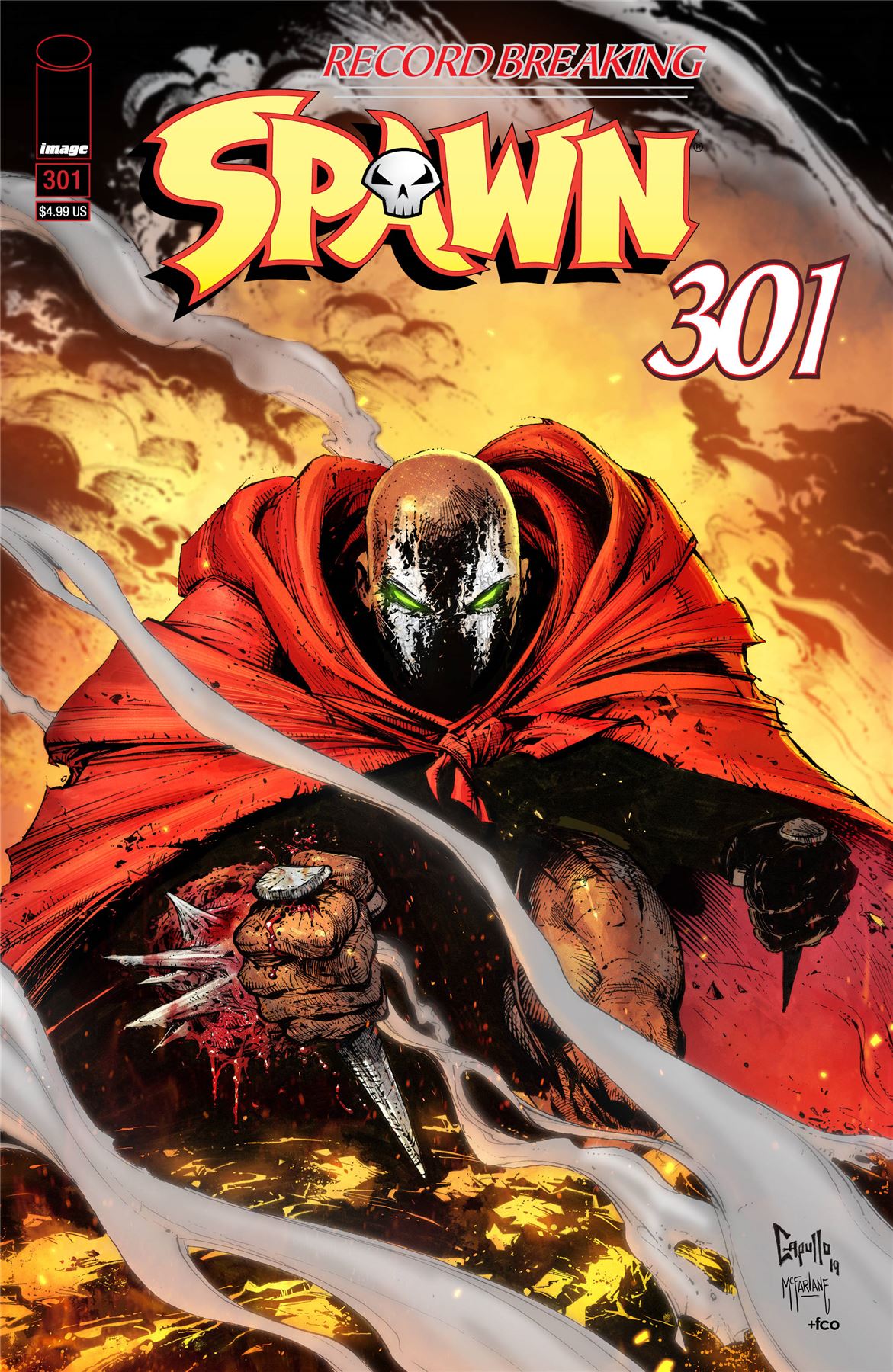 Spawn #301 (Cvr B Capullo) Image Comics Comic Book