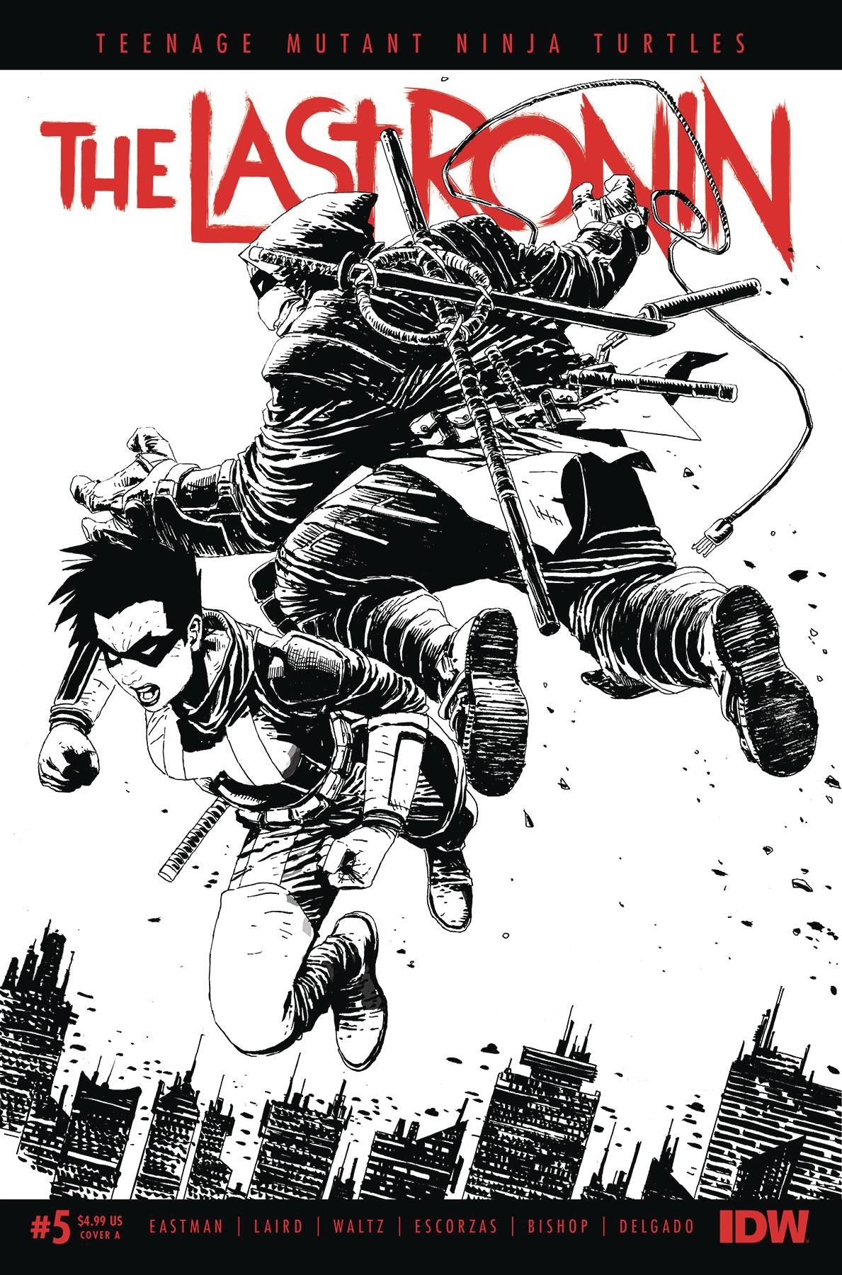 Tmnt The Last Ronin #5 Reissue Cvr A Escorzas (mr) Idw-prh Comic Book