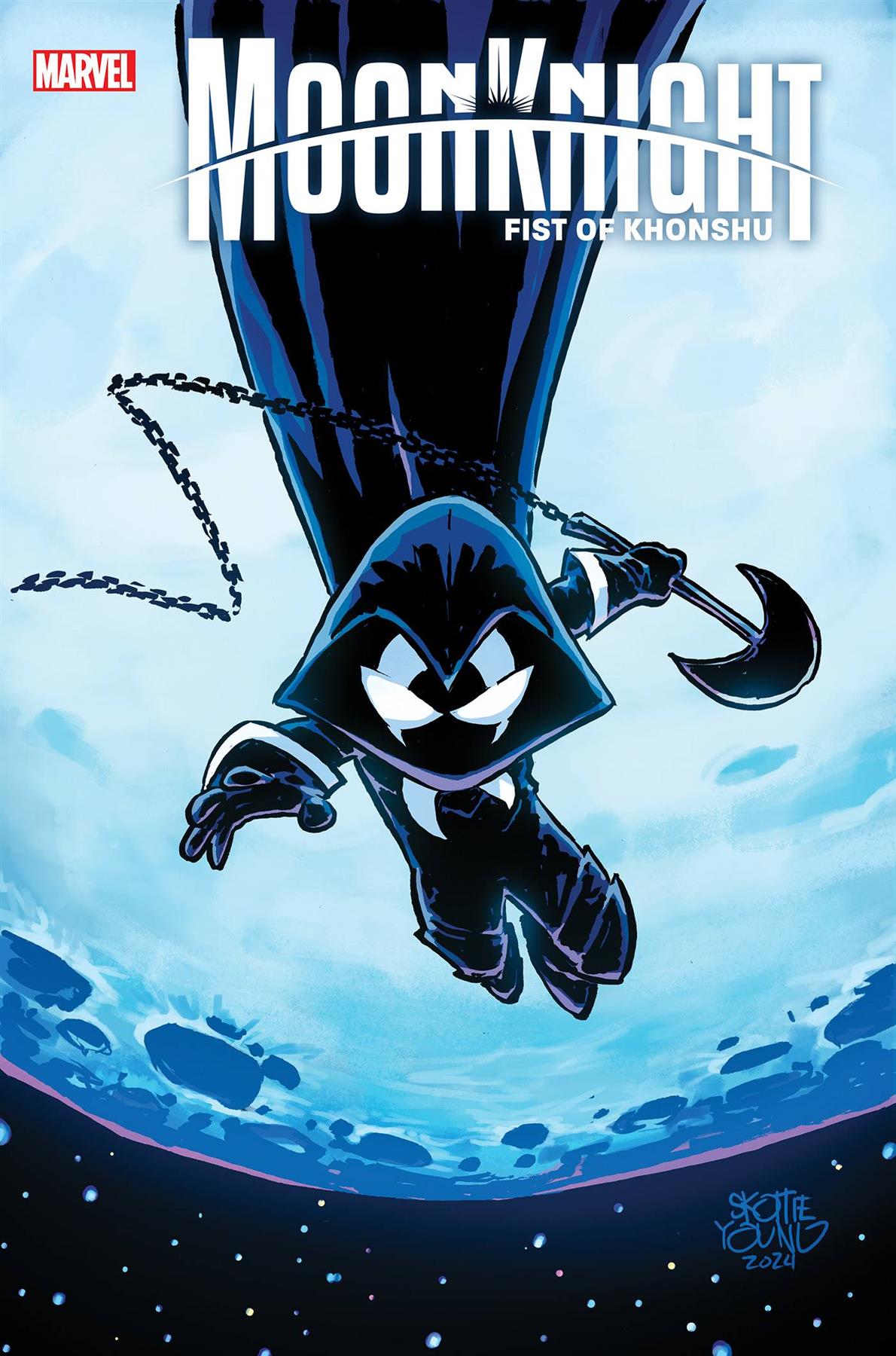 Moon Knight Fist Of Khonshu #1 Skottie Young Var Skottie Young Var Marvel Prh Comic Book 2024
