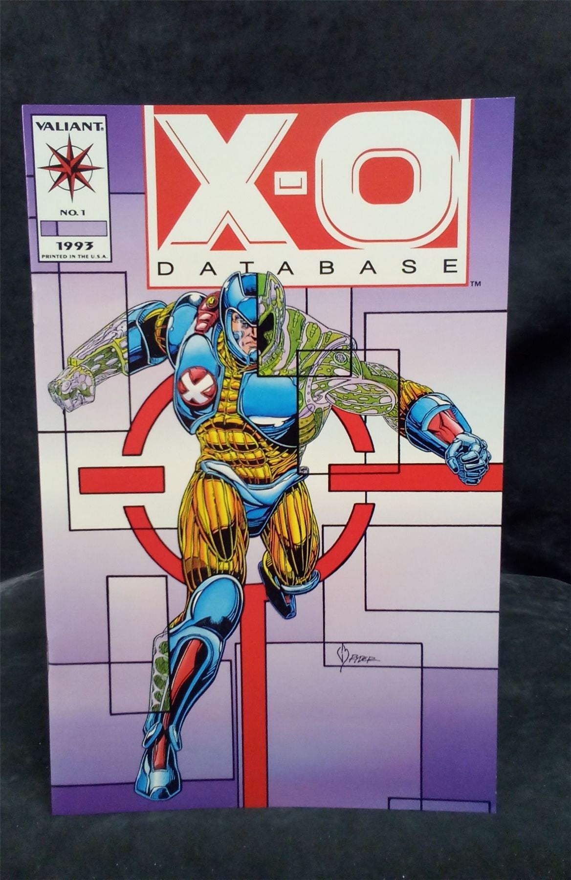 X-O Database #1 1993 valiant Comic Book