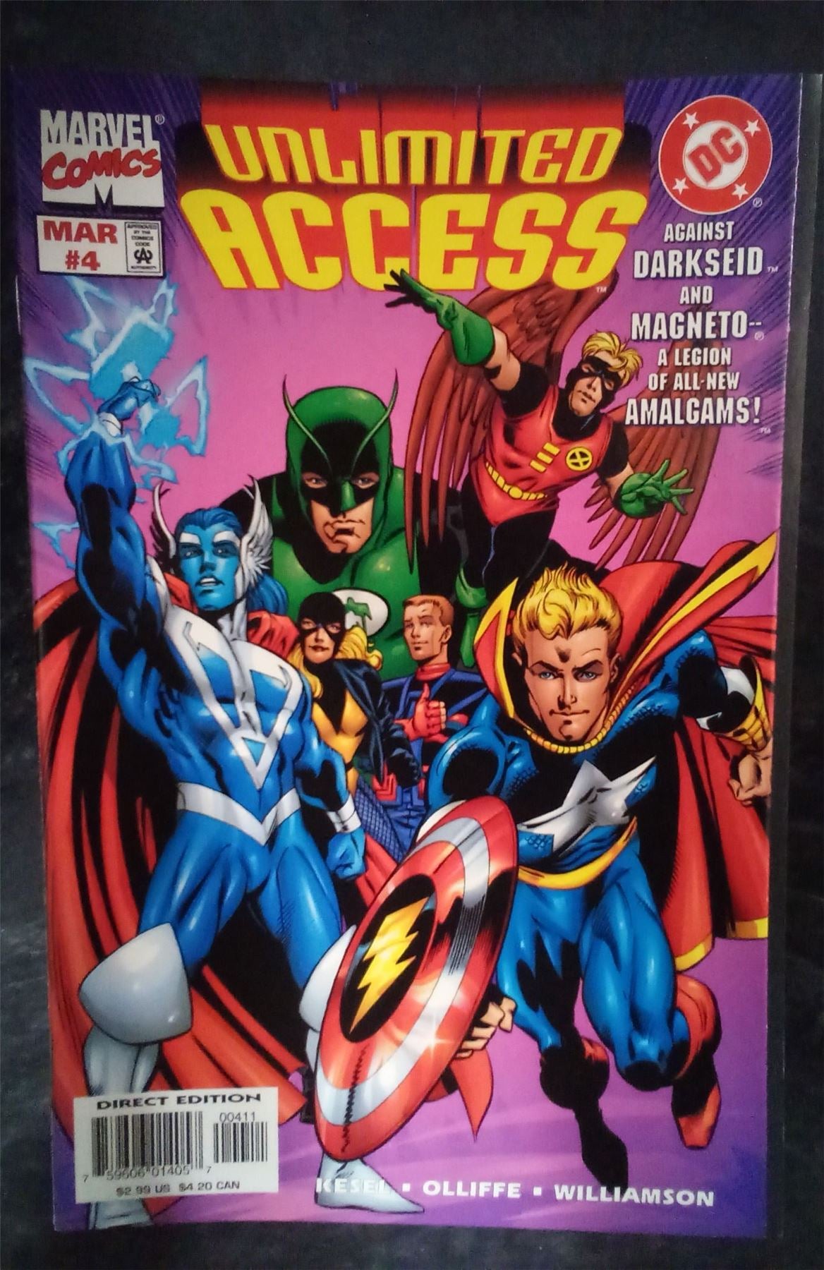 Unlimited Access #4 1998 Marvel Comics Comic Book