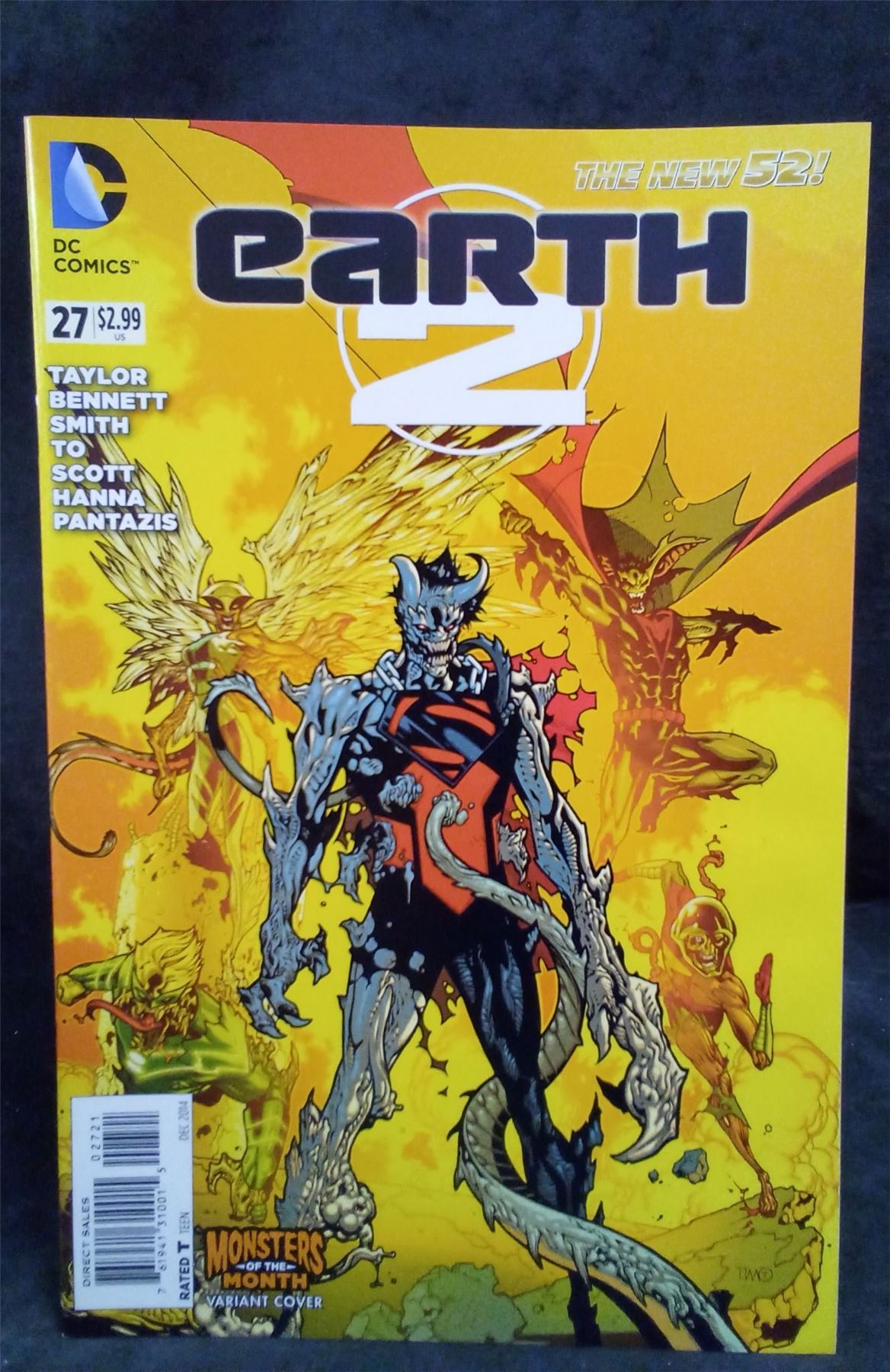 Earth 2 #27 Variant Cover 2014 DC Comics Comic Book