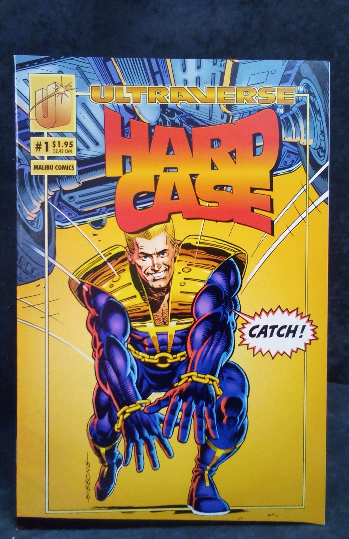 Hardcase #1 1993 Malibu Comic Book