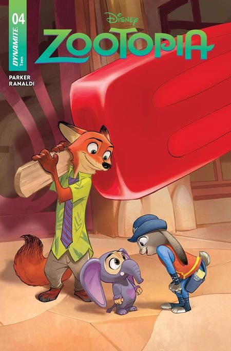 ZOOTOPIA #4 CVR D STORYBOOK ART VAR DYNAMITE Entertainment Comic Book 2025