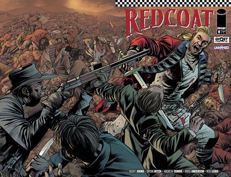 Redcoat #8 Cvr A Bryan Hitch & Brad Anderson Wrparound Image Comics Comic Book