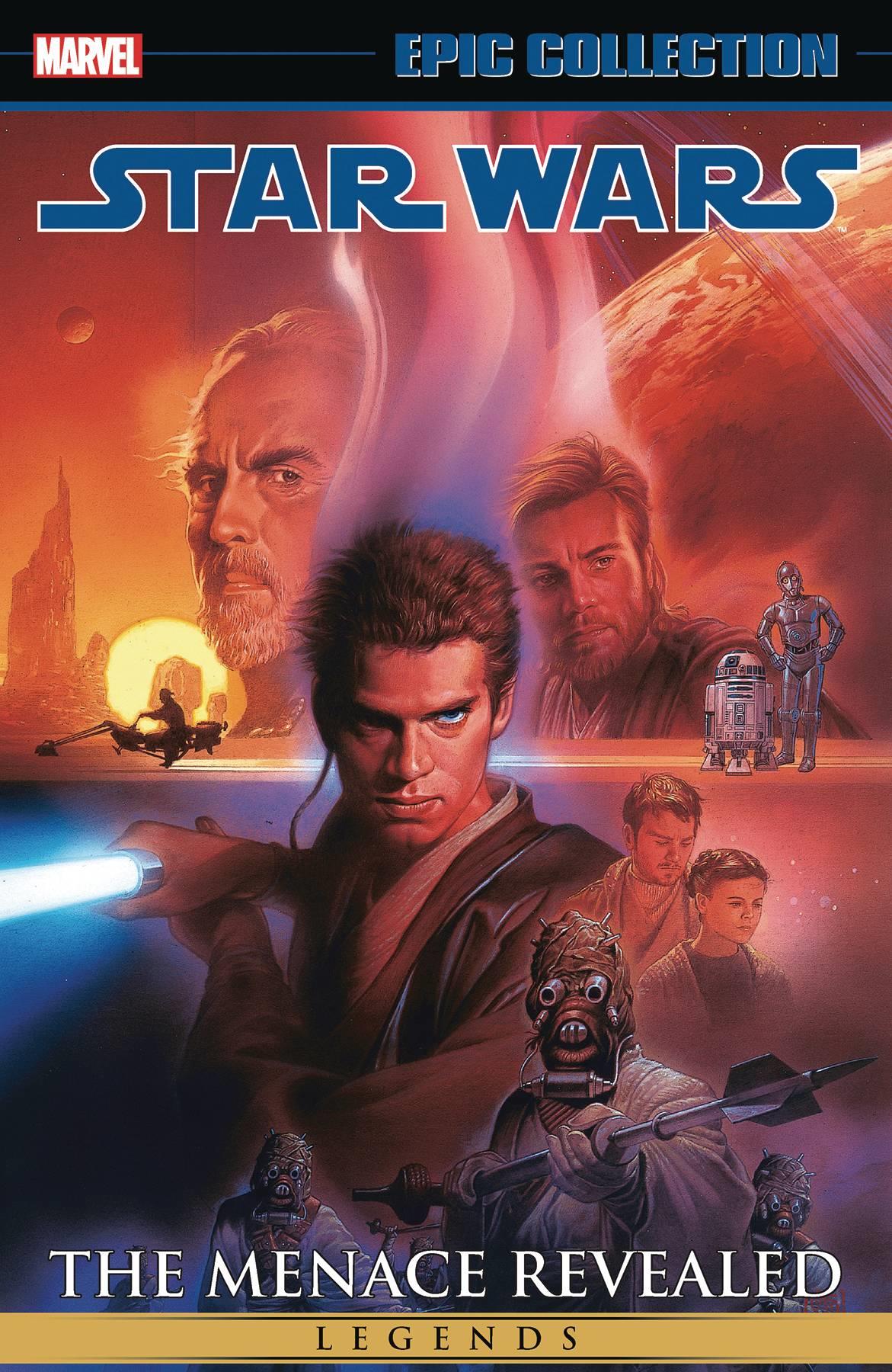 Star Wars Legends Epic Collect Tp Vol 04 The Menace Revealed Marvel Prh Softcover Book