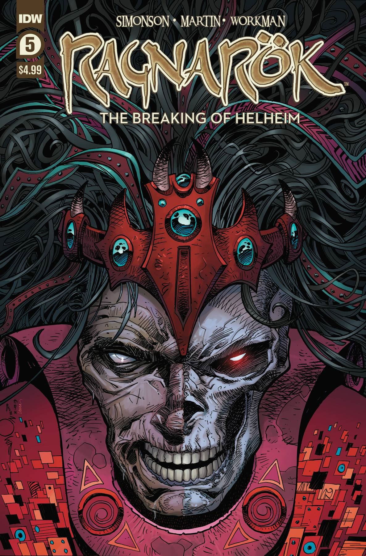 Ragnarok Breaking Of Helheim #5 (Cvr A Simonson) Idw Publishing Comic Book 2020