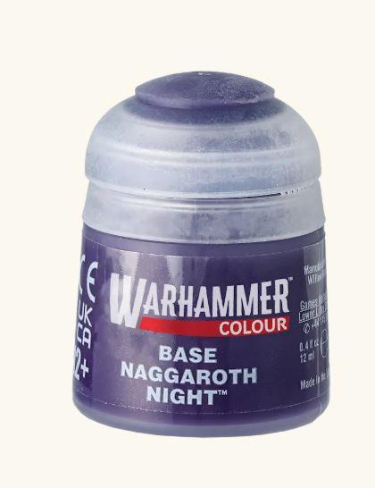 Warhammer Colour Base: Naggaroth Night 21-05 (12ML) by Games Workshop