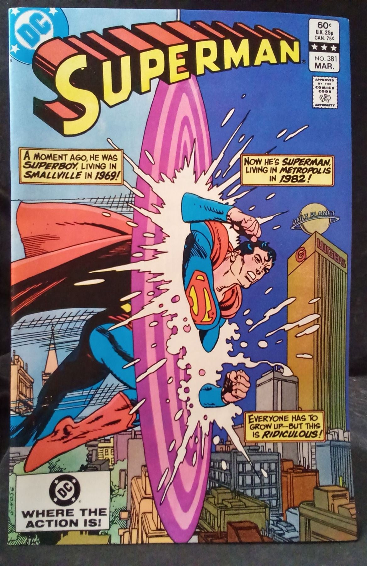 Superman #381 1983 DC Comics Comic Book