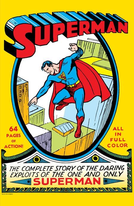 Superman #1 Facsimile Edition (2022) DC Comics Comic Book