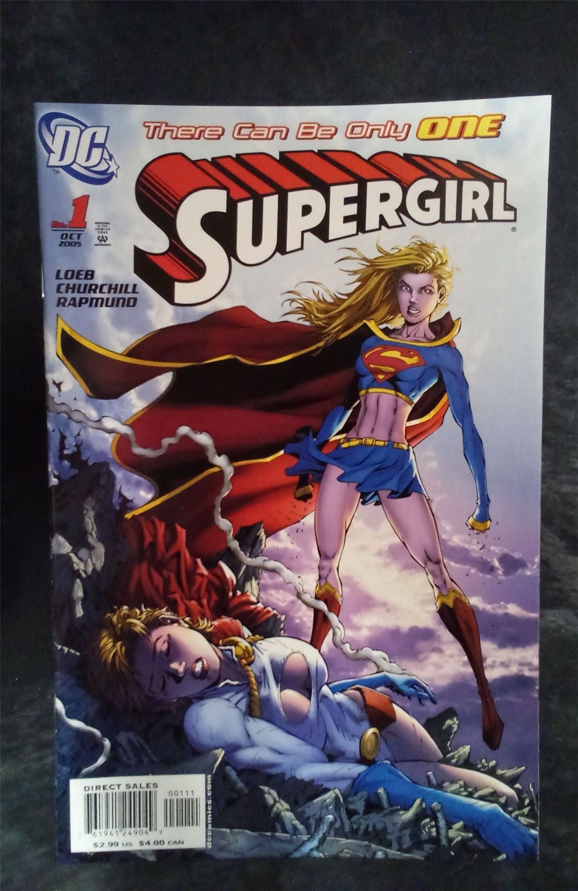 Supergirl #1 Direct Sales - Ian Churchill / Norm Rapmund Cover 2005 DC Comics Comic Book