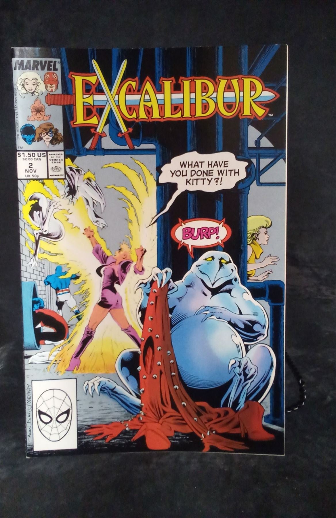 Excalibur #2 1988 Marvel Comic Book