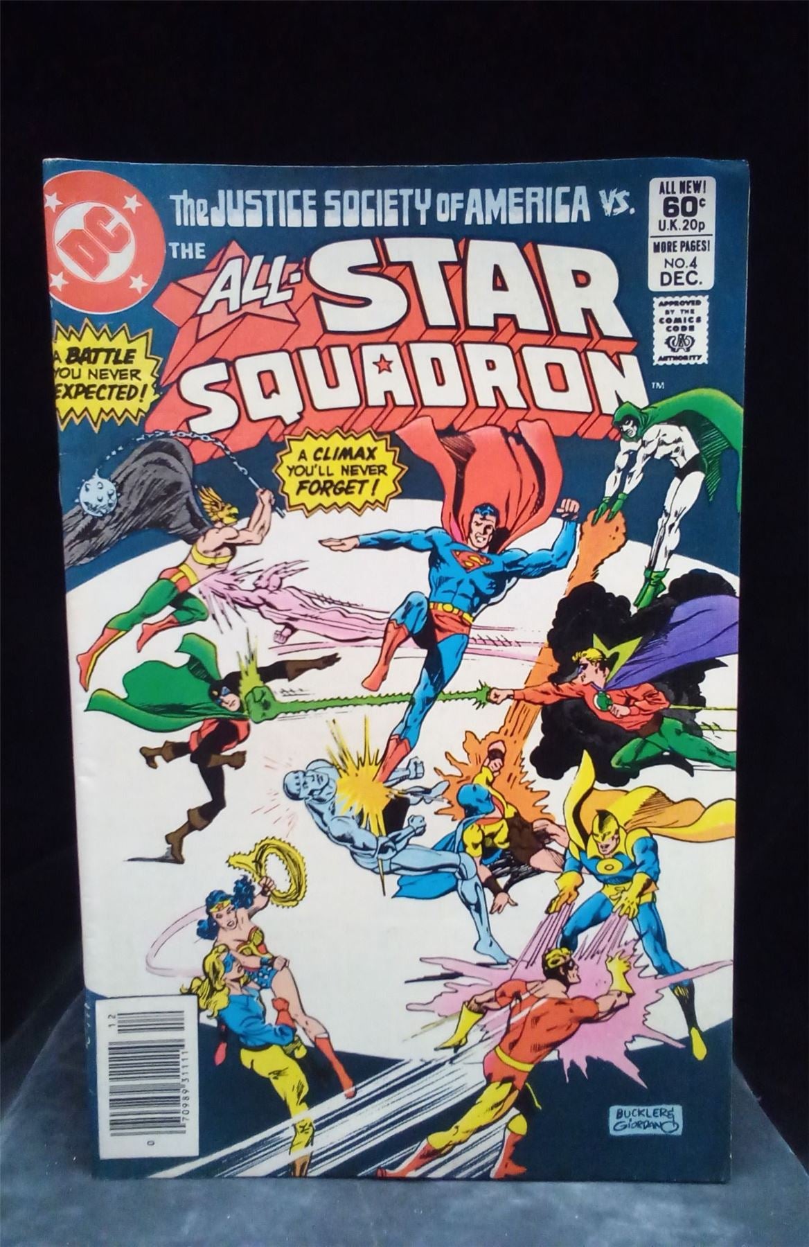 All-Star Squadron #4 1981 DC Comics Comic Book