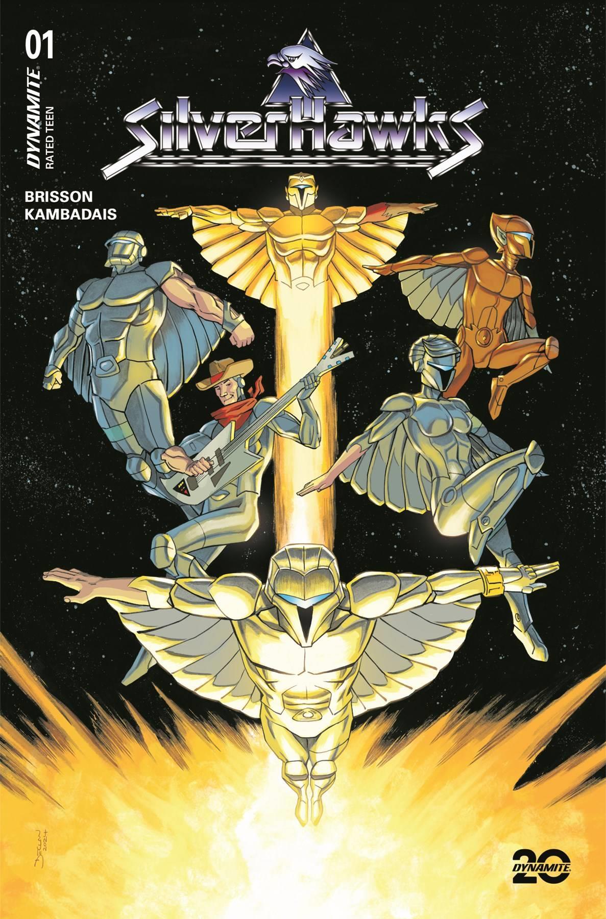 Silverhawks #1 Cvr E Shalvey (c: 1-0-0) Dynamite Comic Book