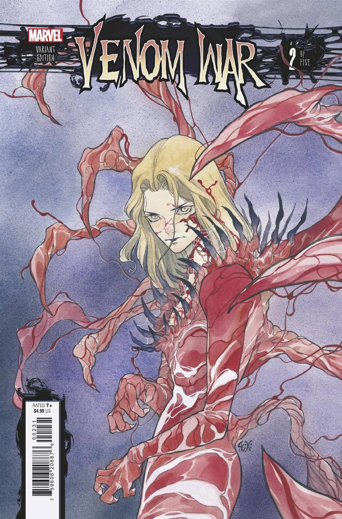 Venom War #2 (of 5) Peach Momoko Var Marvel Prh Comic Book Marvel Prh Comic Book 2024