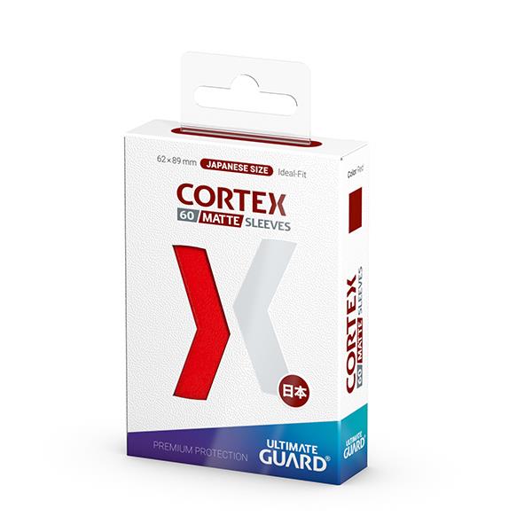 Ultimate Guard Cortex Sleeves Japanese Matte RED
