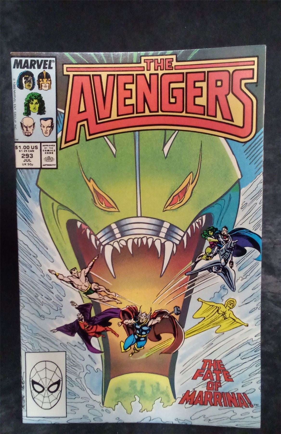 The Avengers #293 1988 Marvel Comics Comic Book