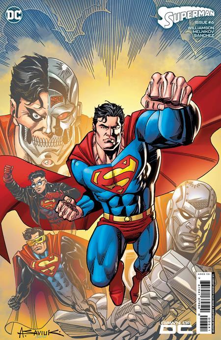 Superman #6 Cvr G Inc 1:25 Alex Saviuk Card Stock Var DC Comics Comic Book
