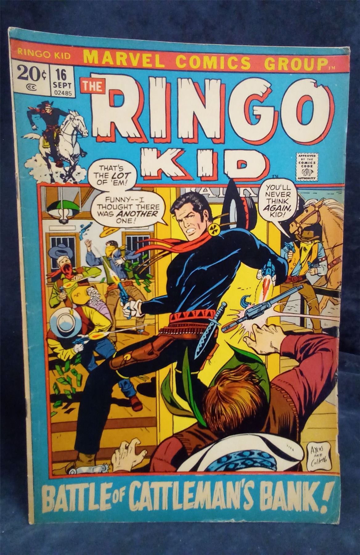 Ringo Kid #16 1972 Marvel Comics Comic Book