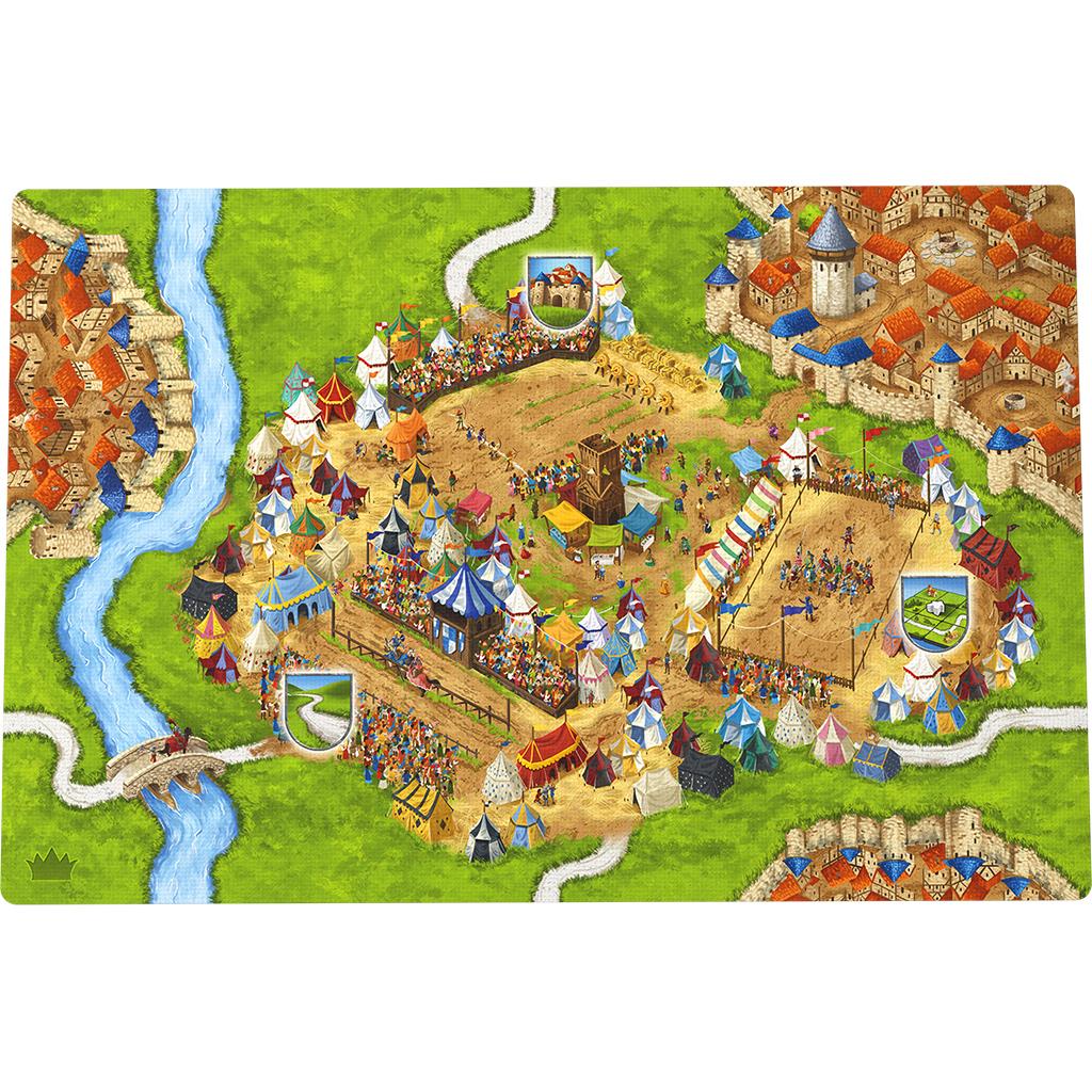 Carcassonne Exp6 (V3.1) : Jousts & Crests Board Game by Z-Man Games