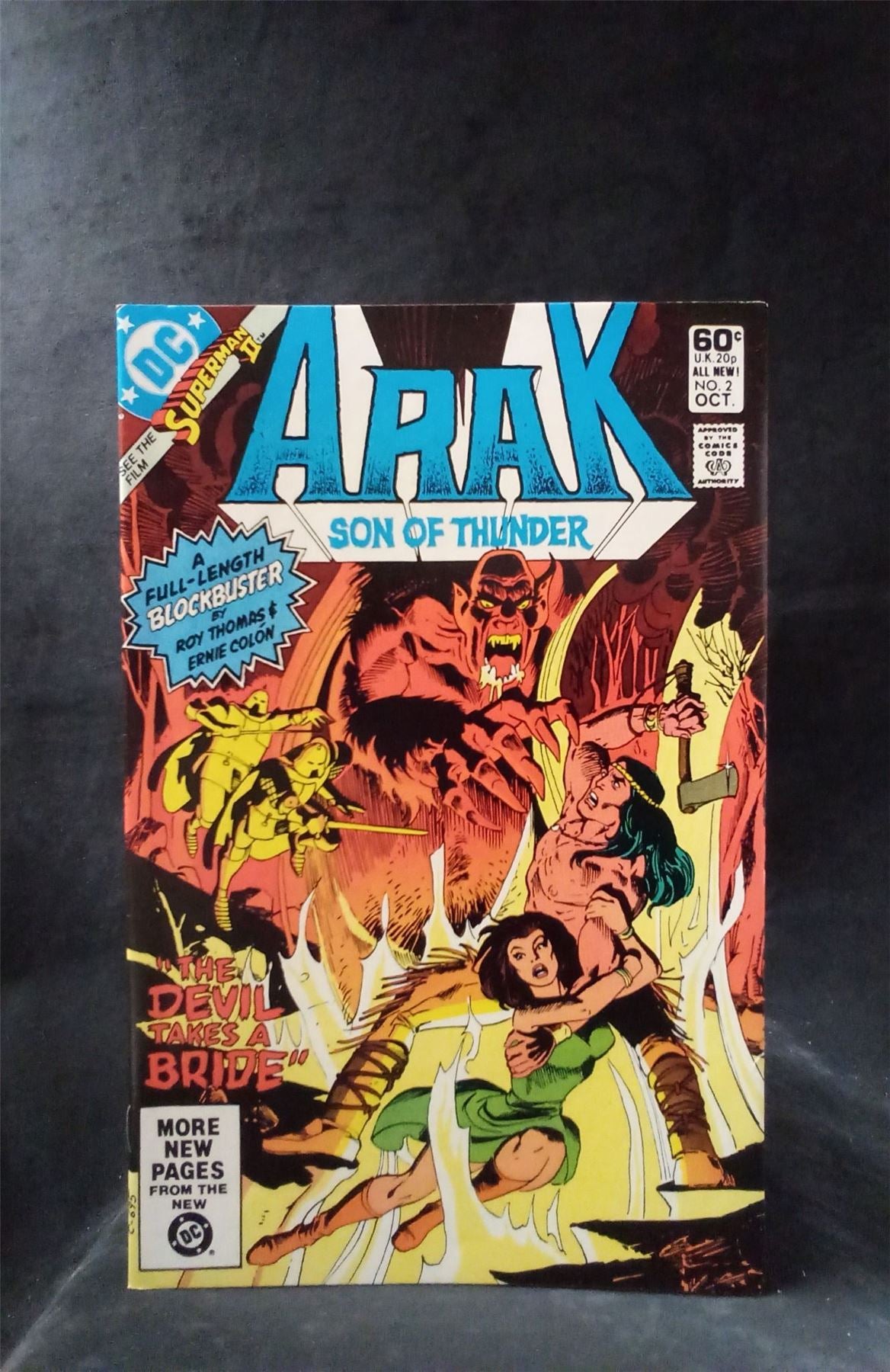 Arak, Son of Thunder #2 1981 DC Comics Comic Book