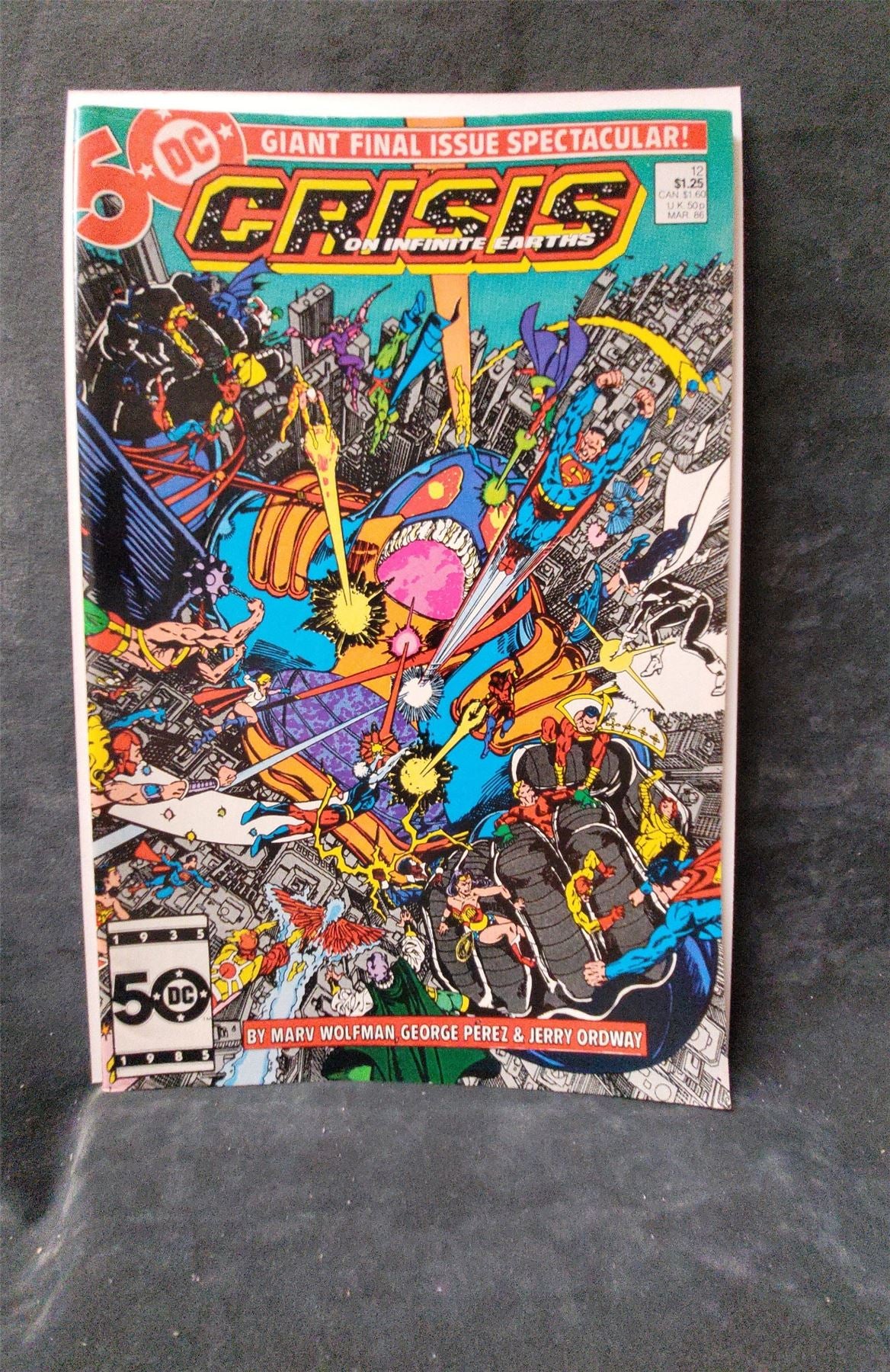 Crisis on Infinite Earths #12 1986 dc-comics Comic Book