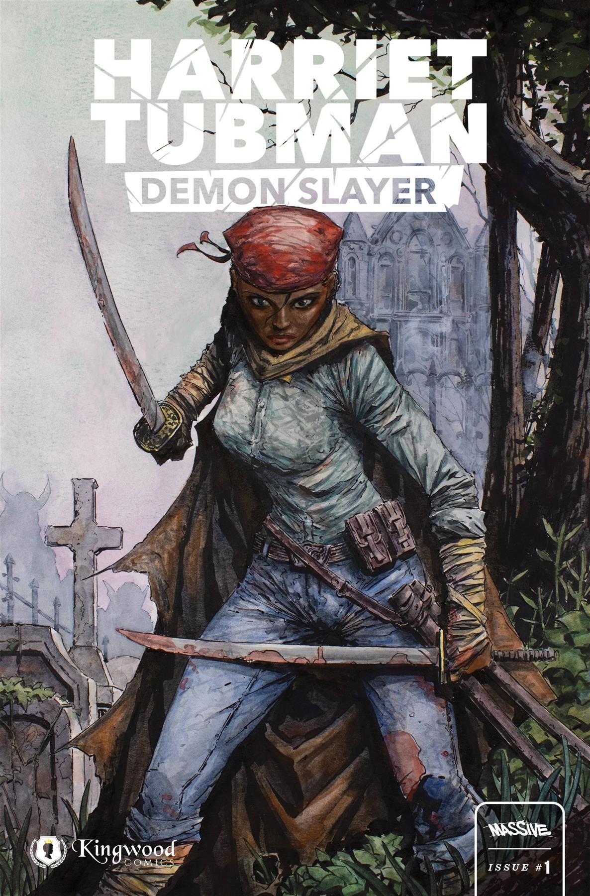 Harriet Tubman Demon Slayer #1 Cvr B Desjardins (mr) Massive Comic Book
