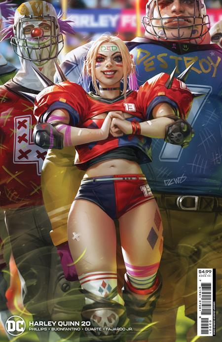 Harley Quinn #20 Cvr B Derrick Chew Card Stock Var DC Comics Comic Book
