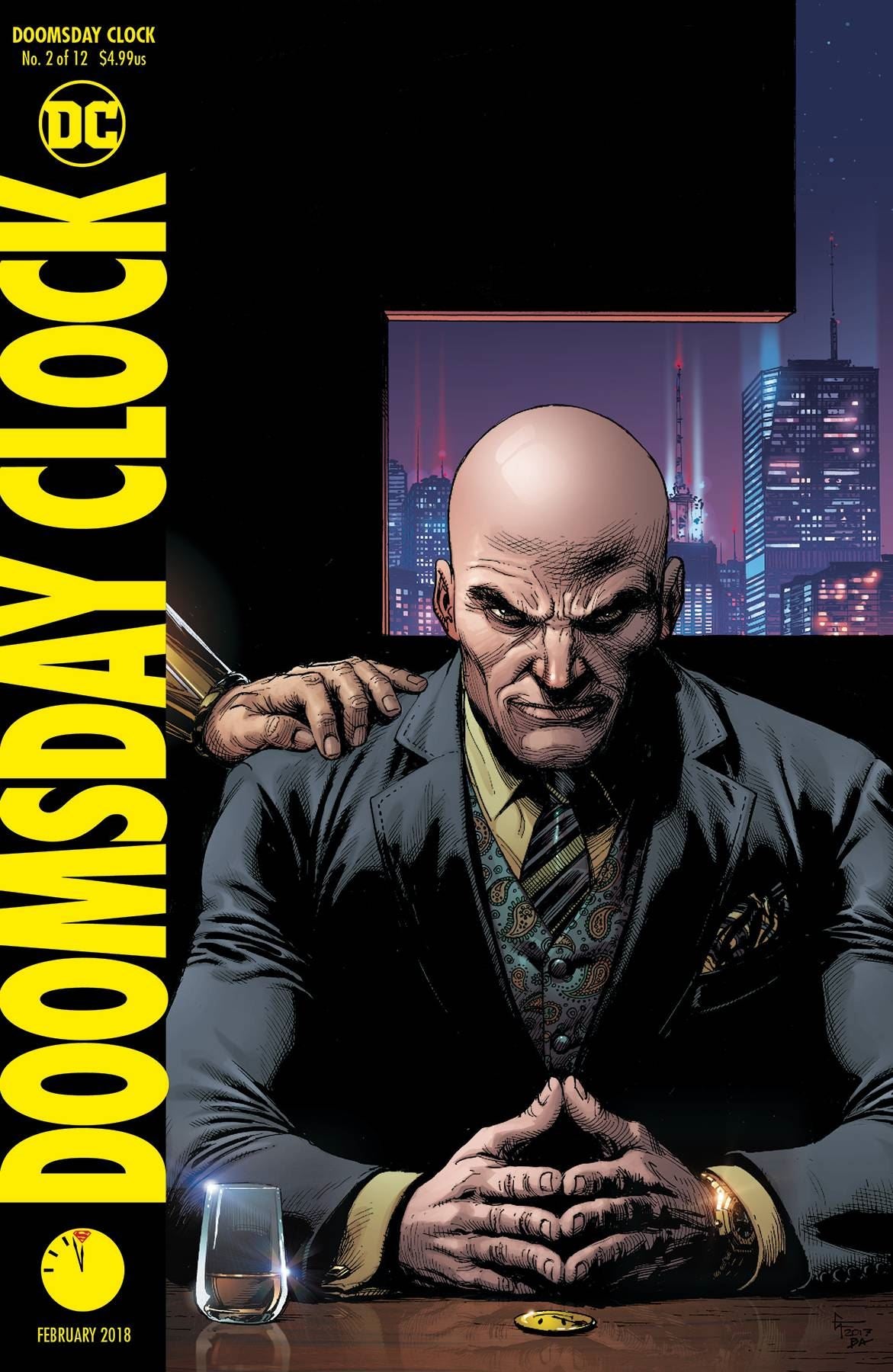 Doomsday Clock #2 (Var Ed) DC Comics Comic Book
