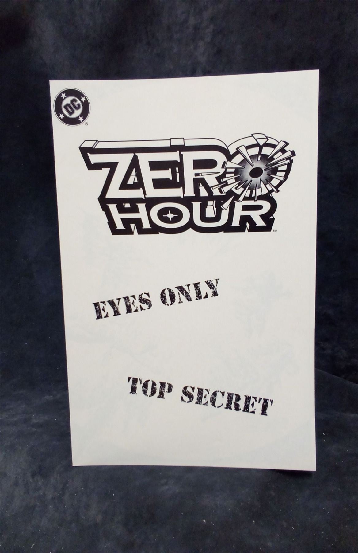 Zero Hour Ashcan 1994 DC Comics Comic Book