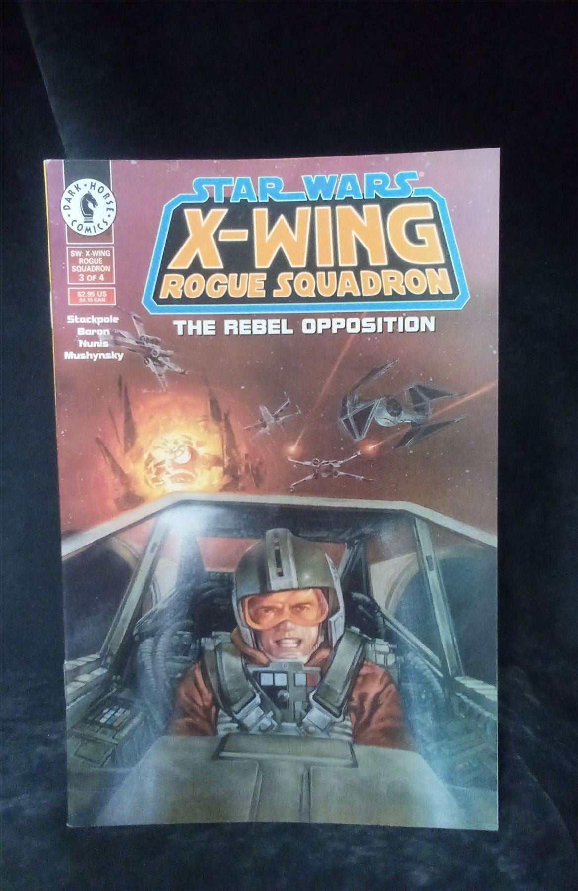 Star Wars: X-Wing Rogue Squadron The Rebel Opposition #3 1995 Comic Book