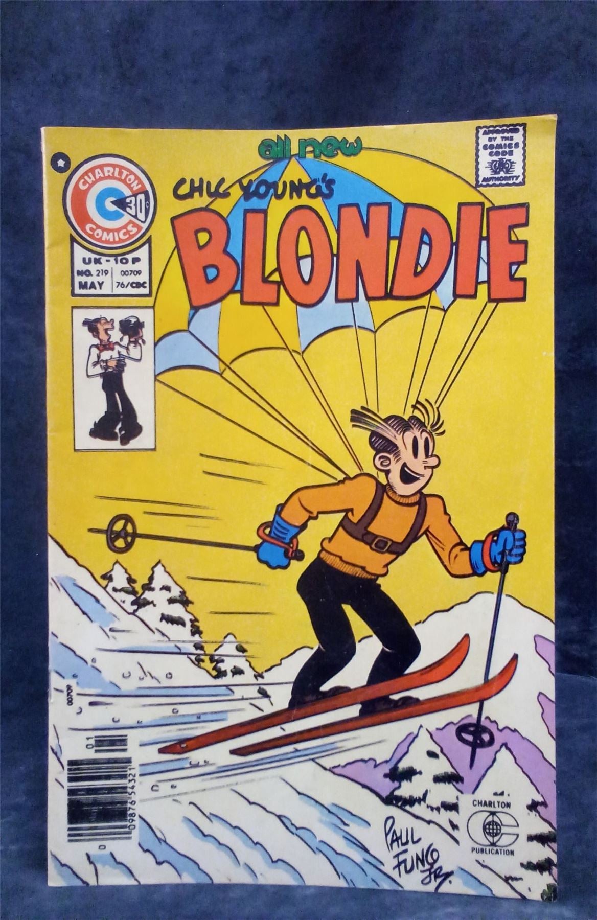 Chic Young's Blondie #219 1976 Charlton Comic Book