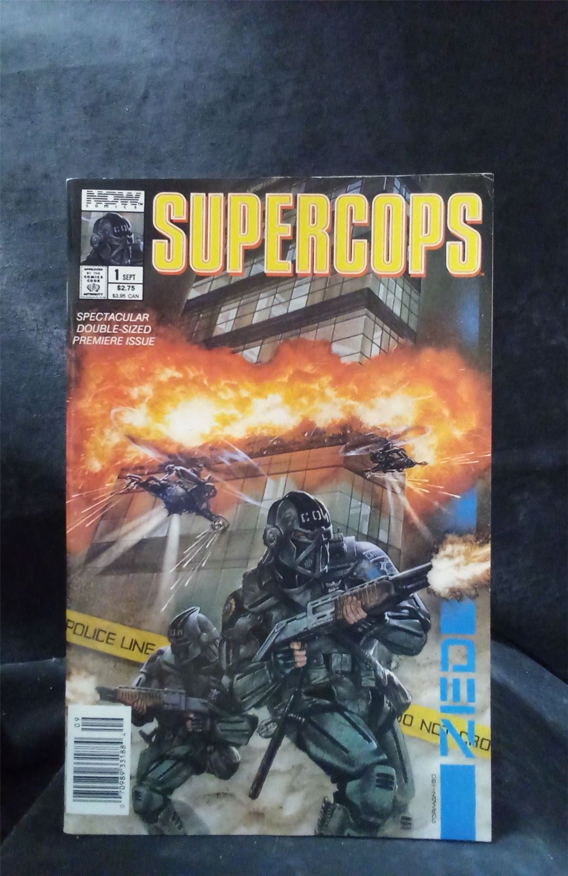 Supercops #1 1990 now-comics Comic Book