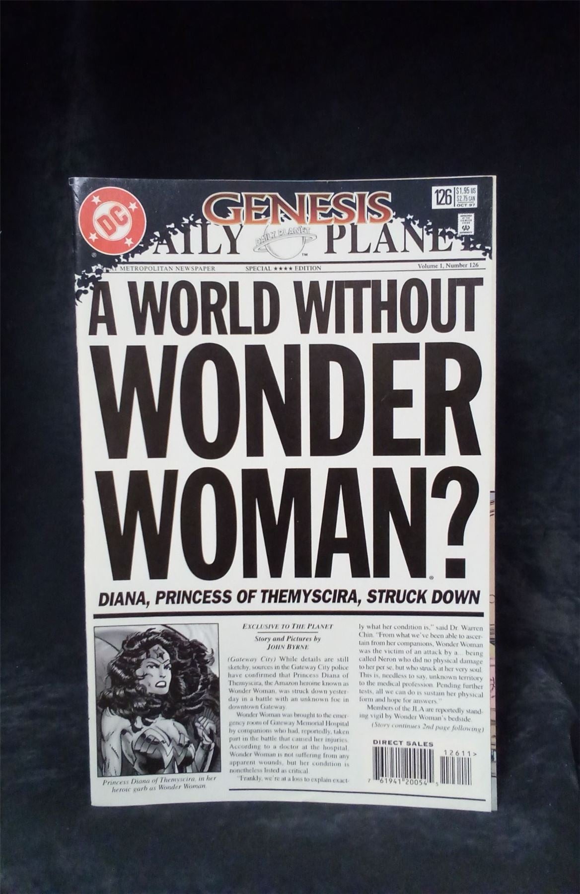 Wonder Woman #126 Direct Edition 1997 DC Comics Comic Book