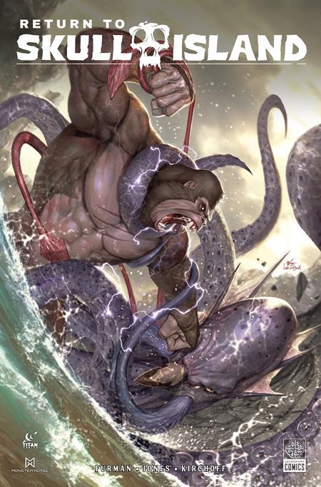 Return To Skull Island Tp Vol 01 Direct Market Edition Inhyuk Lee Cvr Titan Comics Comic Book