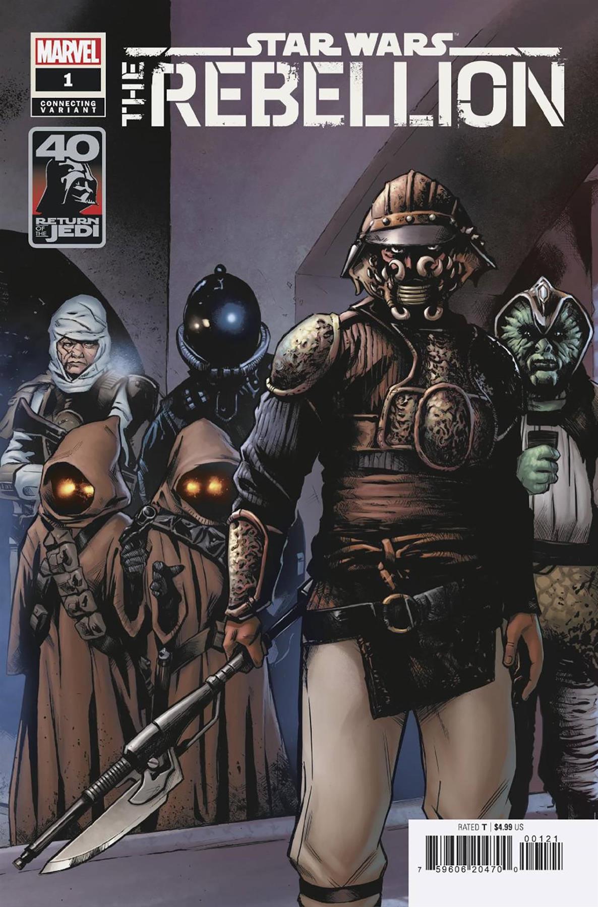 Star Wars Return Of Jedi Rebellion #1 Garbett Connecting Var () Marvel Prh Comic Book 2023