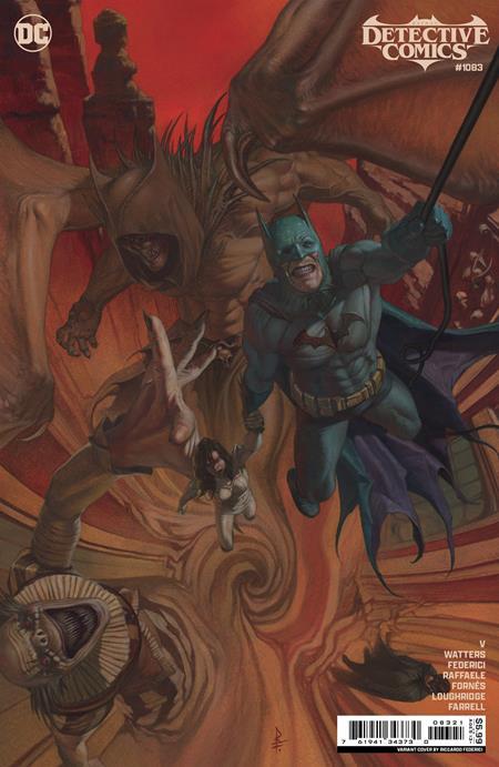 Detective Comics #1083 Cvr B Riccardo Federici Card Stock Var DC Comics Comic Book