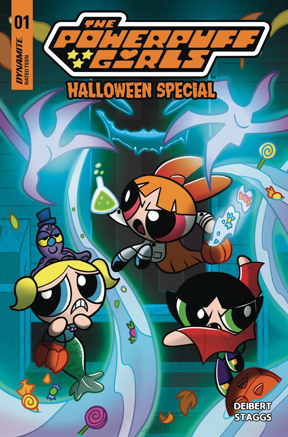 Powerpuff Girls Halloween Sp One Shot Cvr B Forstner Dynamite Comic Book