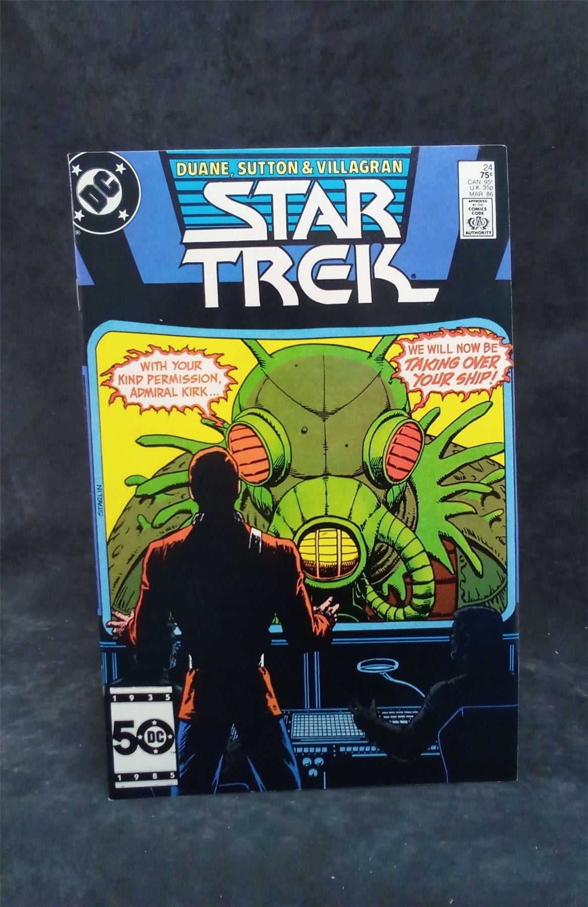 Star Trek #24 1986 DC Comics Comic Book