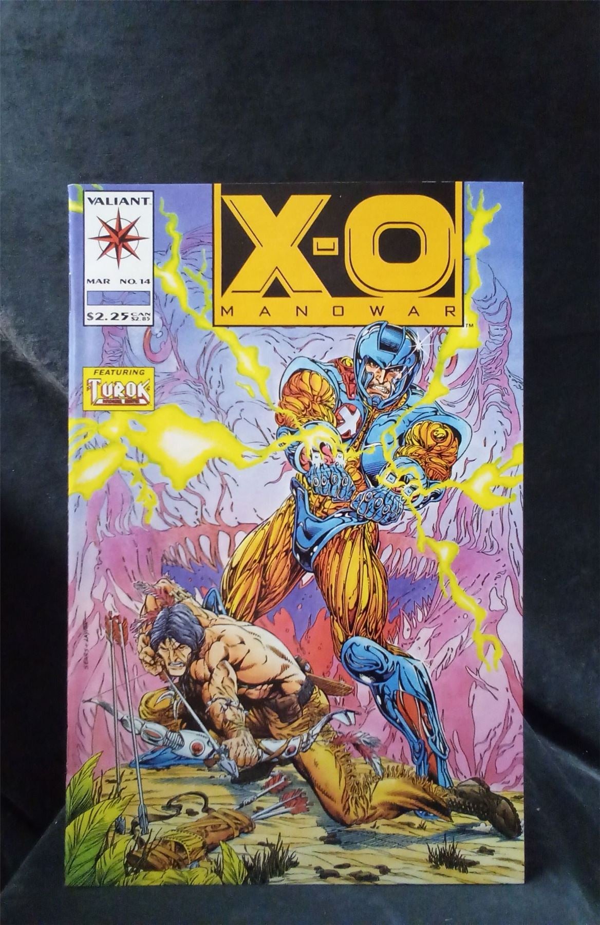 X-O Manowar #14 1993 valiant Comic Book