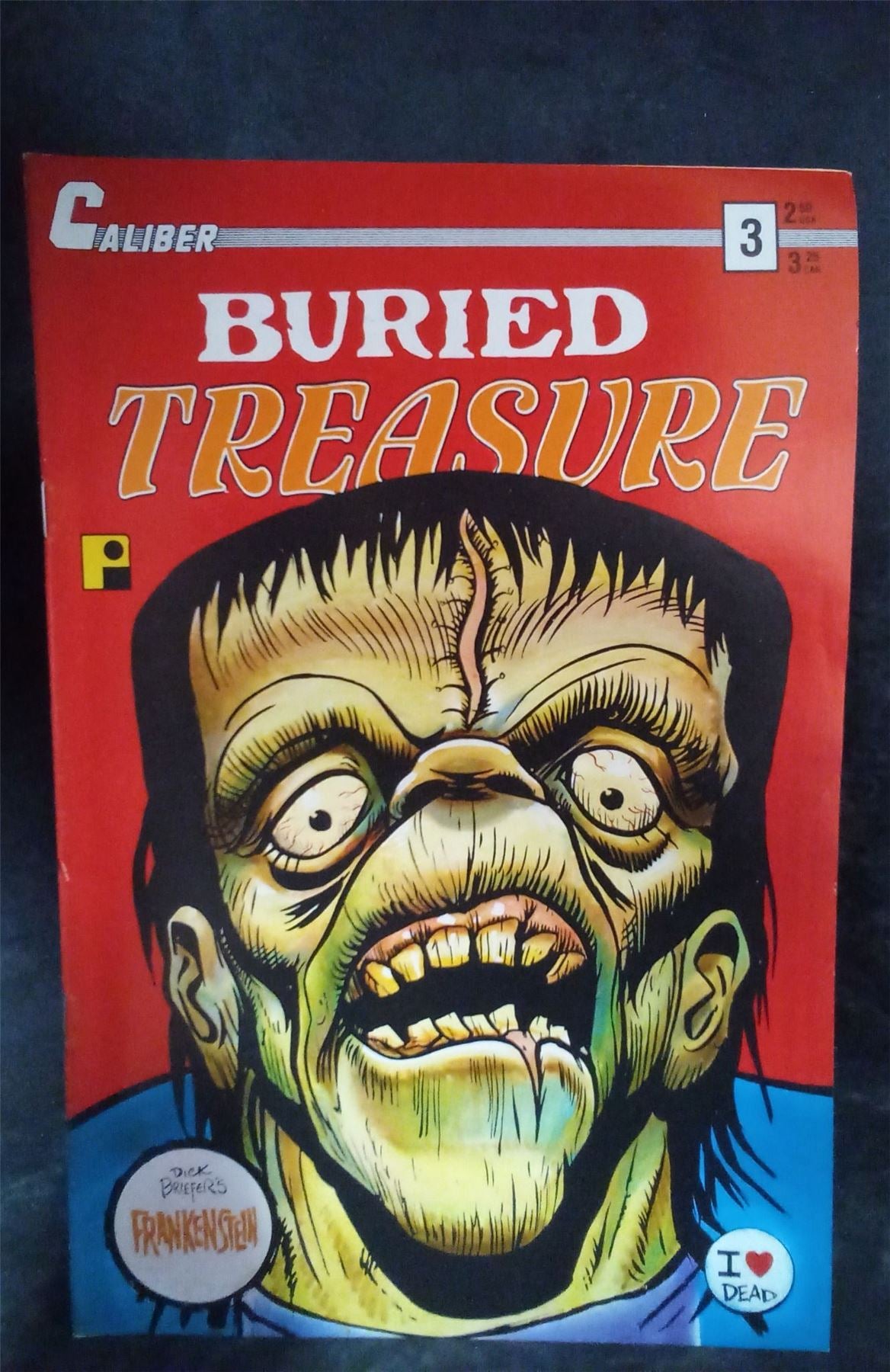 Buried Treasure #3 1990 caliber-comics Comic Book