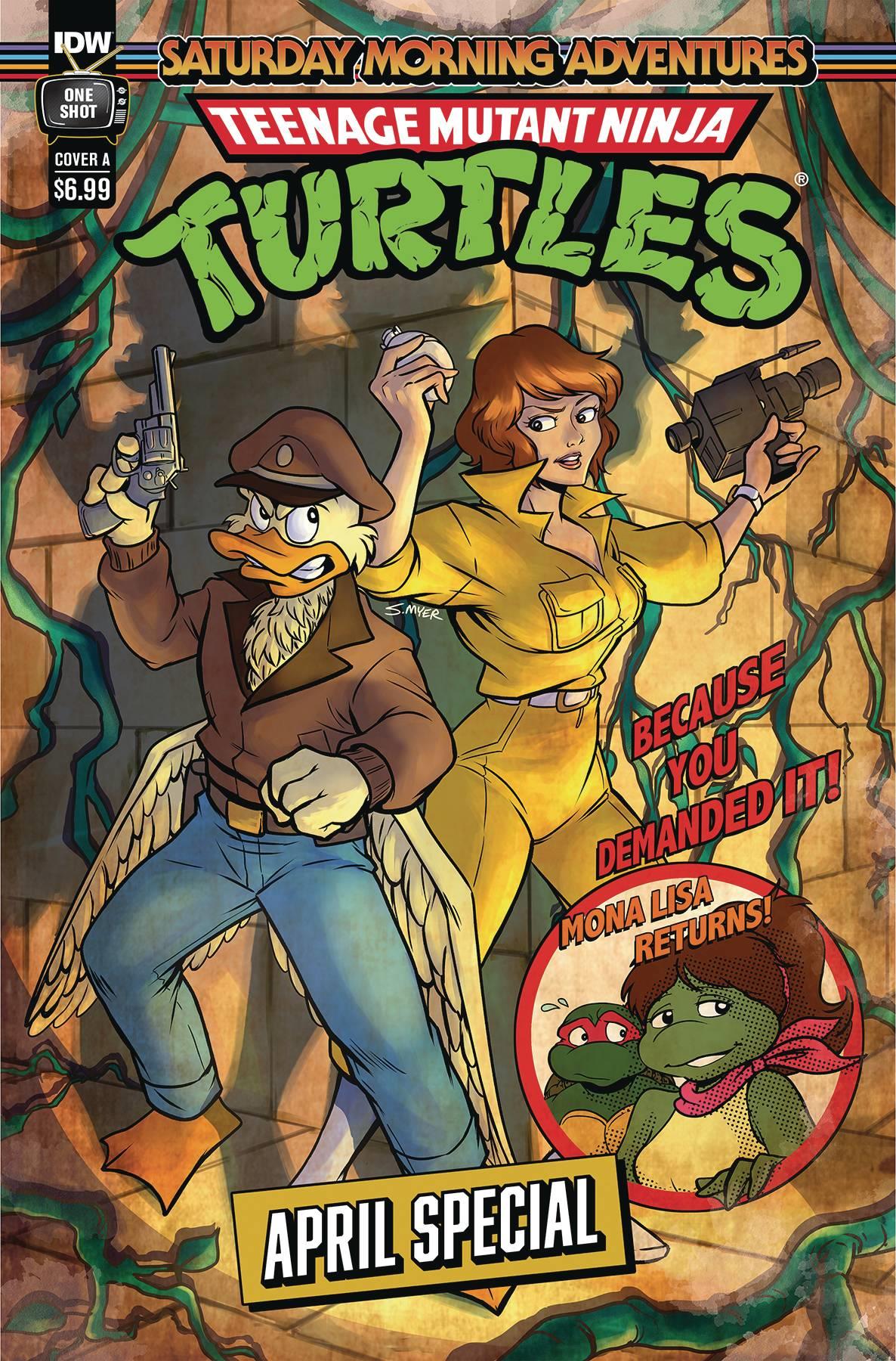 Tmnt Saturday Morning Adv April Special #1 Cvr A Myer Idw-prh Comic Book