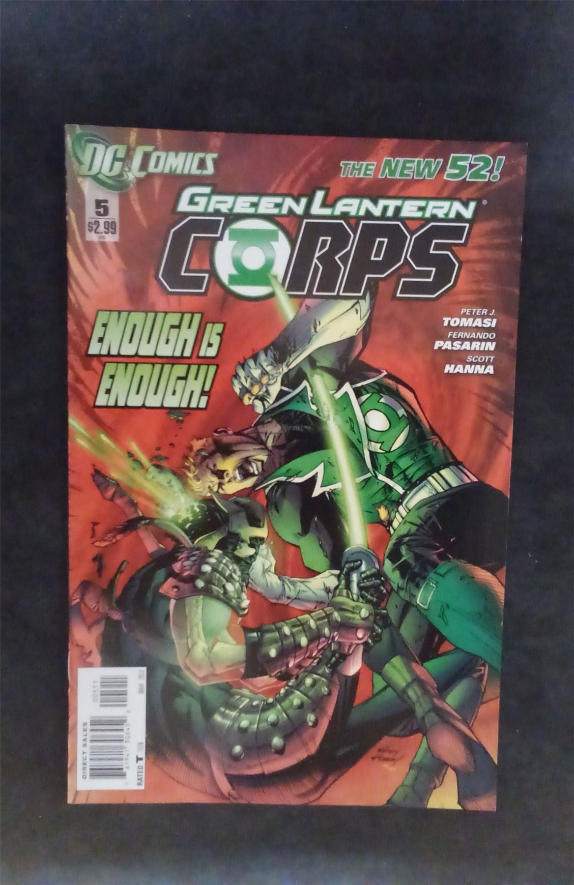 Green Lantern Corps #5 2012 dc-comics Comic Book